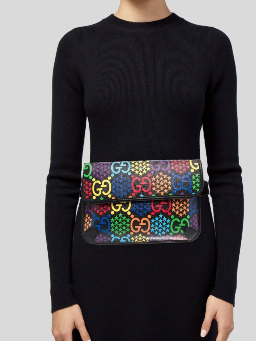 GUCCI Psychedelic GG Supreme Canvas Belt Bag Multicolor 598113
